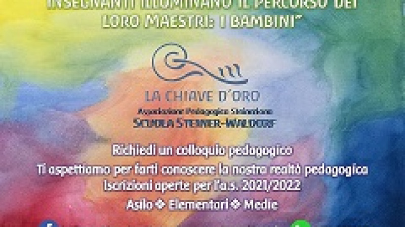 Sono aperte le iscrizioni a.s. 2023/2024